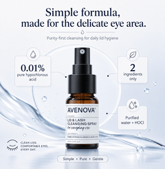 Avenova Lid & Lash Cleansing Spray - 3 Pack
