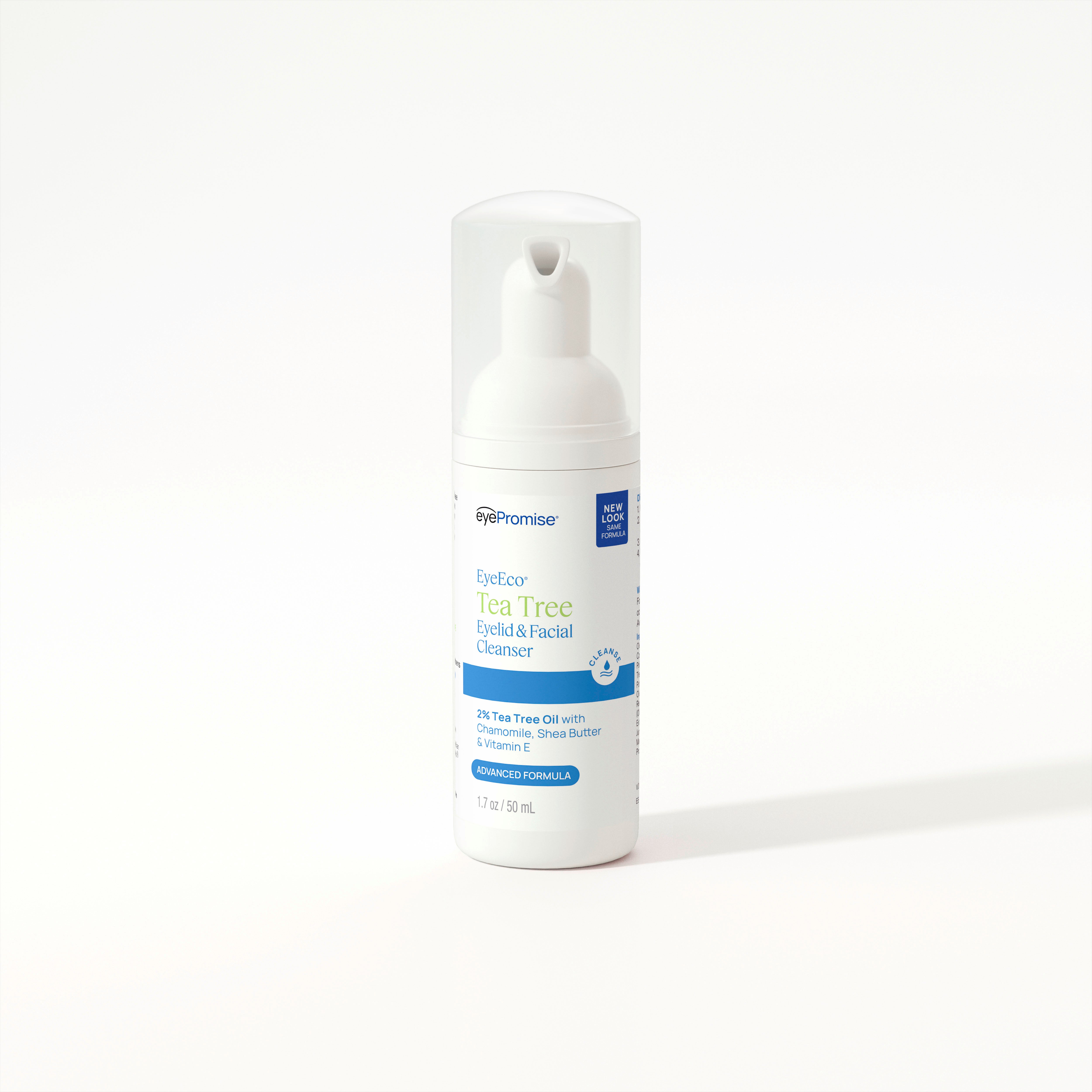 EyeEco Tea Tree Eyelid & Facial Cleanser, Advanced | EyePromise