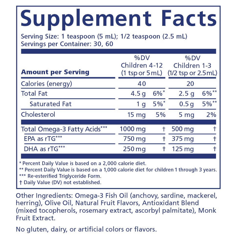 Eye Omega Benefits for Kids Liquid