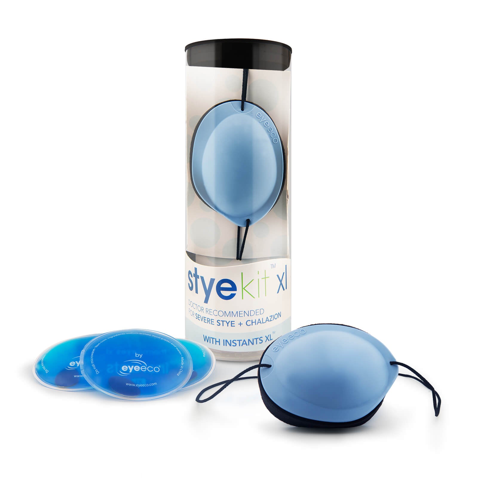 Eyeeco® Stye Kit XL – Moist Heat Eye Compress – Targeted Relief
