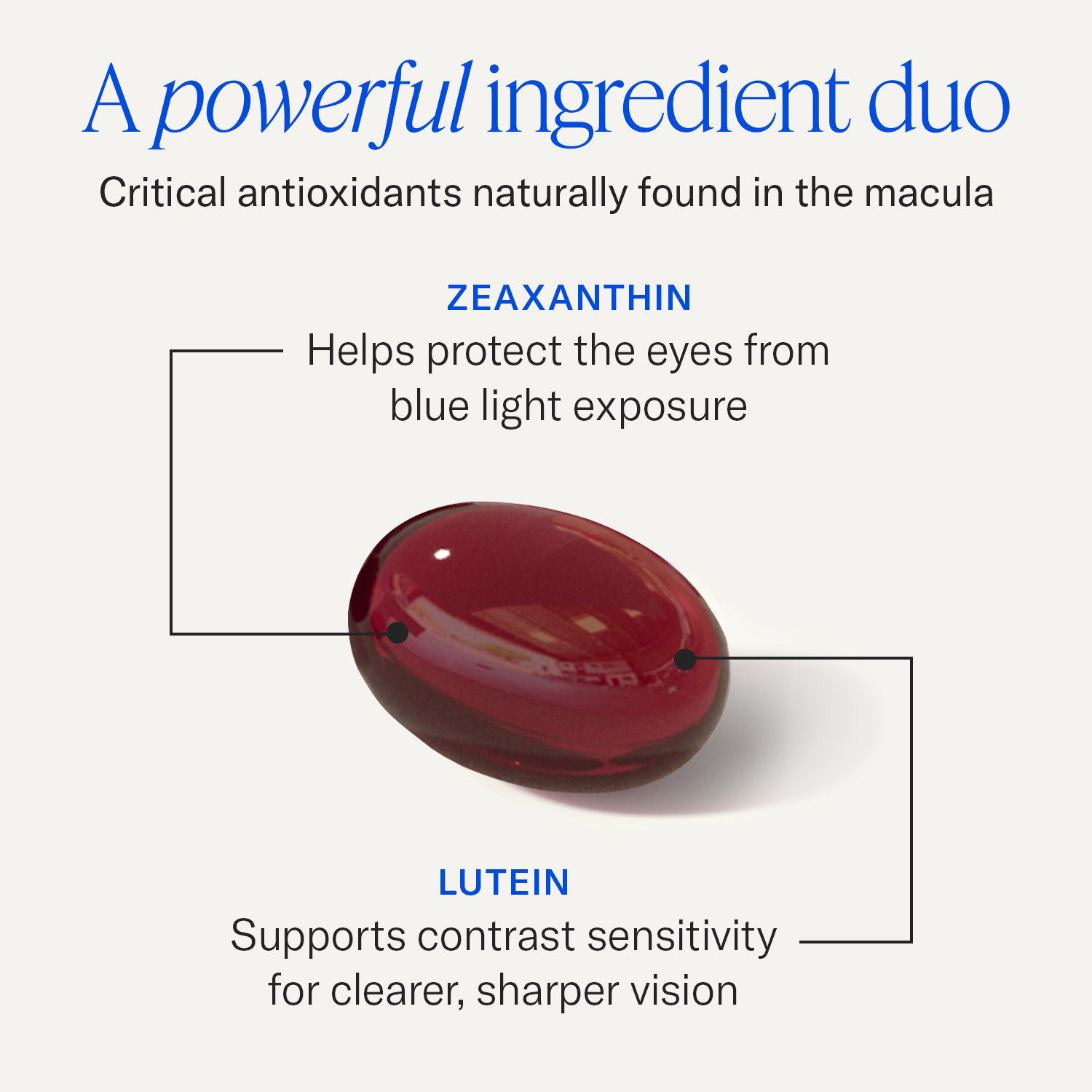 Zeaxanthin + Lutein